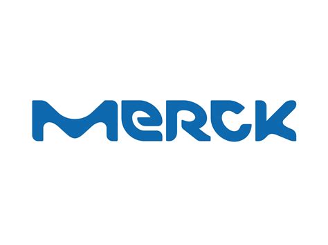 blue merck logo logos media gallery merck global