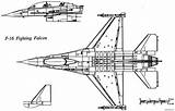Falcon F16 Aerofred sketch template