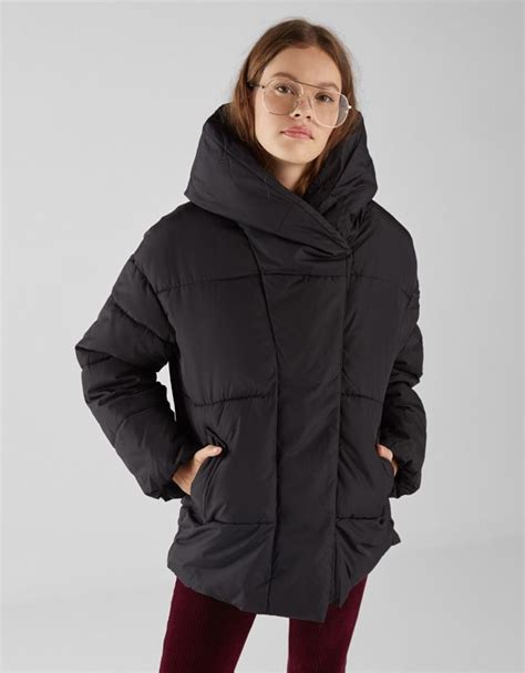 women autumn winter  bershka winter jackets clothes jackets