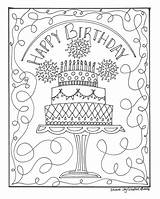 Birthday Coloring Happy Pages Cake Warthog Printable Color Book Colouring Sheets Wishes Card Cute Getdrawings Clipart Cakes Getcolorings Fathers Shopkins sketch template