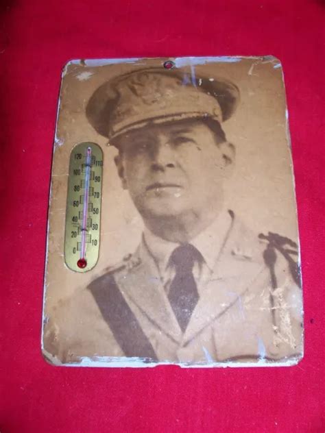 wwii general douglas macarthur thermometer  army ww photo picture collectible  picclick