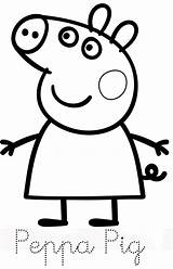 Peppa Pig Coloring Pages Online Olivia Color Drawing Printable Flying Size Pigs Getdrawings Kids Getcolorings Clipartmag sketch template