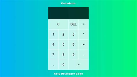calculator  website  html css js coly developer code dieno digital marketing