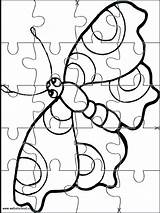 Puzzle Coloring Pages Puzzles Piece Halloween Printouts Color Printable Getcolorings Getdrawings Print sketch template
