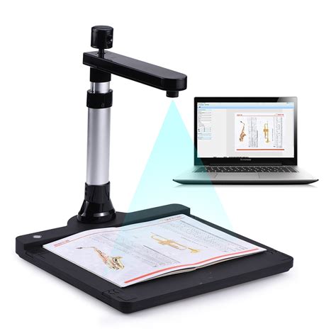 adjustable hd high speed book image document camera scanner dual