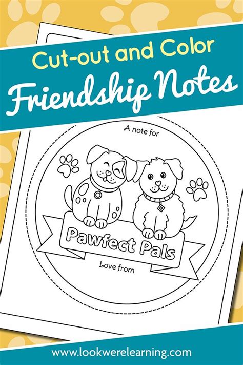friends printable friendship cards  kids friendship