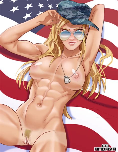rule 34 1girls abs american flag andava armpits aviator