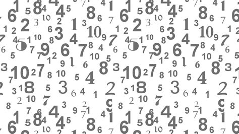 Number Wallpapers - Top Free Number Backgrounds - WallpaperAccess