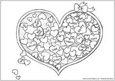 coloring printables  printable valentines day coloring pages