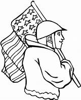 Coloring Yawn Flag Veterans Soldier American Australia Logo Pages Drawings Choose Board 09kb sketch template