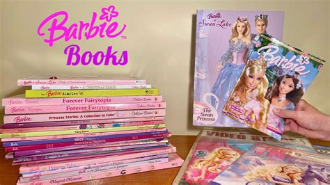 barbie book collection youtube
