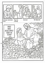 Lds Jesus Kids Peacemakers Living Murrayandmathews sketch template