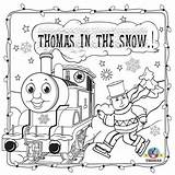 Coloring Christmas Pages Thomas Train Kids Printable Winter Friends Colouring Sheets Snow Skating Ice Merry Engine Season Tank Worksheets Printables sketch template