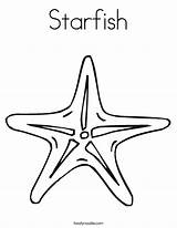 Starfish Coloring Pages Drawing Star Fish Sea Kids Template Print Clipart Color Printable Sheets Noodle Twisty Outline Stars Twistynoodle Block sketch template