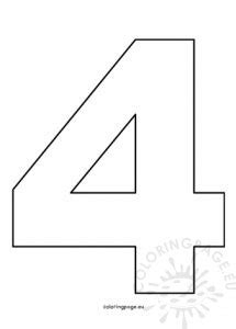 numbers page  coloring page
