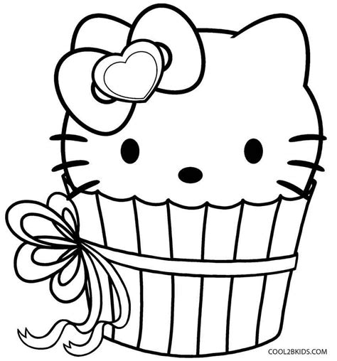 printable cupcake coloring pages  kids coolbkids cupcake