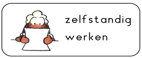 grafiekje  zelfstandig werken