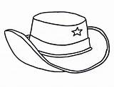 Sombrero Cowboy Vaquero Coloringhome sketch template