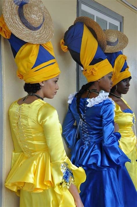 Barbados 🇧🇧 National Dress Barbados Clothes Traditional Outfits