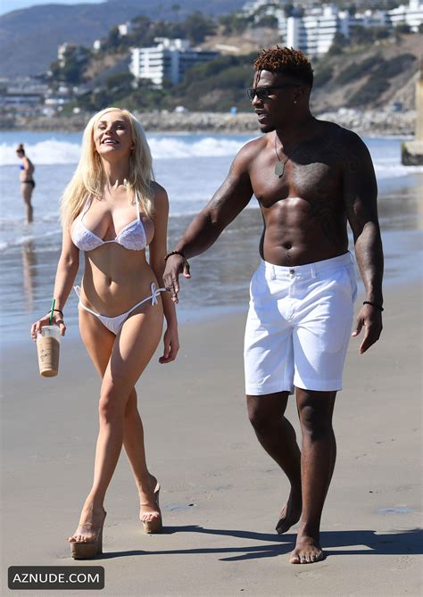Courtney Stodden And Shondo Blades Share A Kiss On The