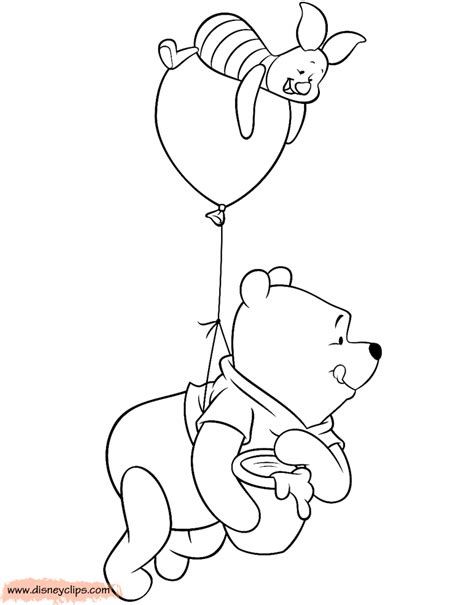 winnie  pooh friends coloring pages  disney coloring book