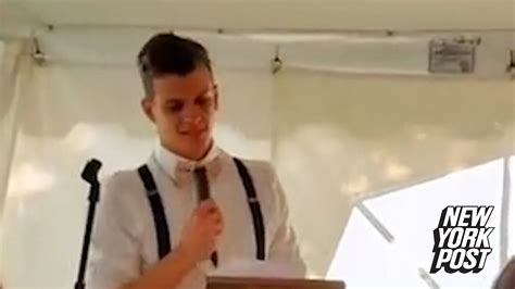 Bride S Brother Delivers Hilarious Wedding Speech Roasting His Sister
