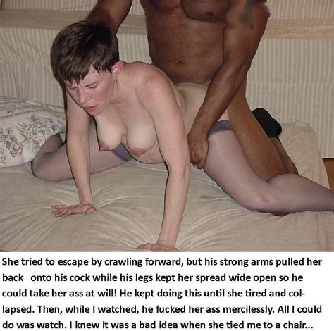 anal interracial ir cuckold wife captions 10 rough anal