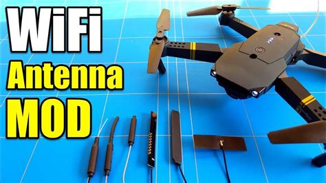 eachine  wifi antenna mod  extand  range   fpv  fly  drone   phone