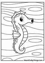 Seahorse Iheartcraftythings sketch template