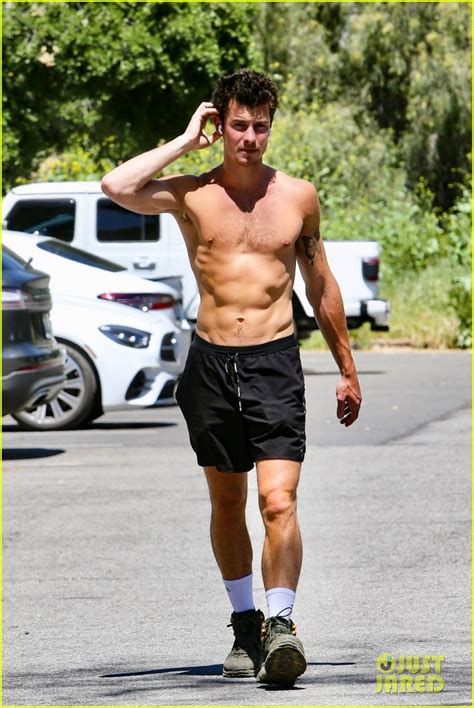 Photo Shawn Mendes Shirtless On Hike 17 Photo 4922830 Just Jared