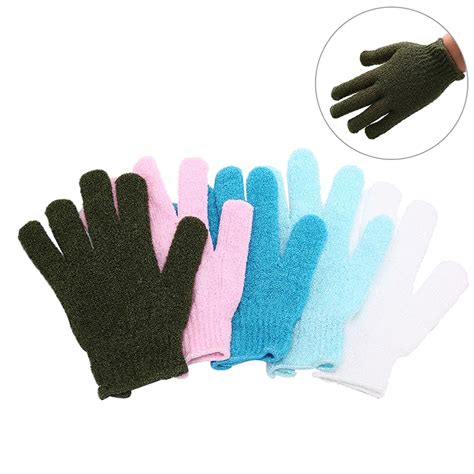 Massage Spa Bath Mittshower Exfoliating Body Scrub Glove
