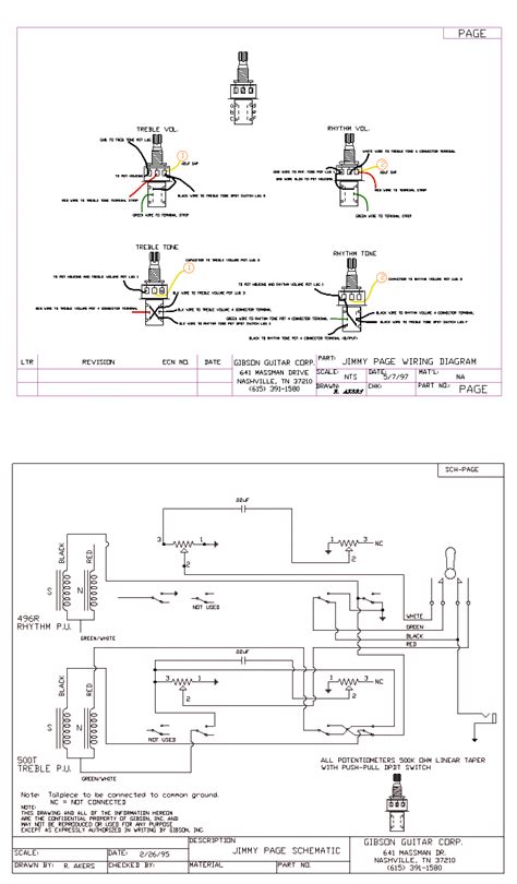 jimmy page les paul wiring diagram  wiring diagram sample