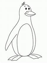Coloring Penguin Pages Emperor Library Clipart Book sketch template