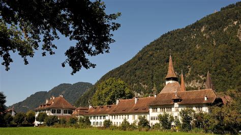Monastery And Interlaken Castle