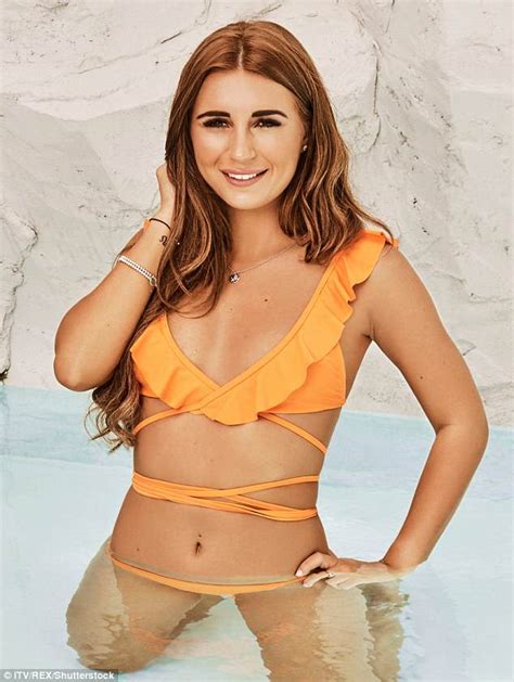 love island 2018 dani dyer insists she will not have sex on tv daily mail online