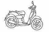 Scooter Coloriages sketch template