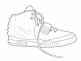 Coloring Air Force Pages Nike Shoes Popular sketch template