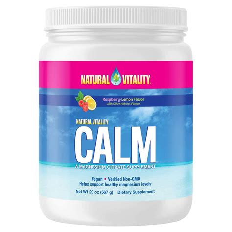 natural vitality calm magnesium citrate powder  ounces walmartcom walmartcom