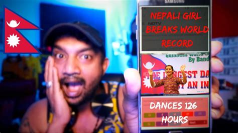 Nepali Girl Dances For 126 Hours Straight Sets A New World Record Youtube