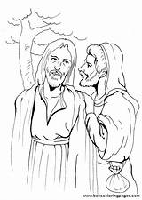 Judas Coloring Kiss Betray sketch template