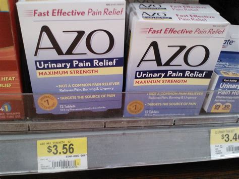 azo maximum strength urinary pain relief    box  walmart grocery shop