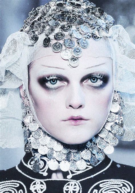 Sleeping Beauty — Ice Princess Vlada Roslyakova Wears Frost Tinted
