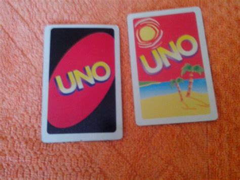 Red Reverse Uno Card