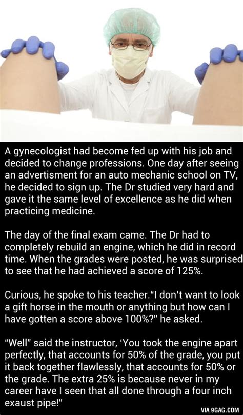 The Gynecologist Joke 9gag