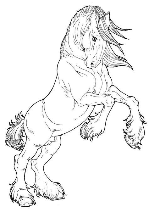 horse coloring pages ideas  pinterest colouring pages