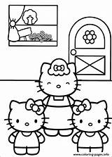 Kitty Hello Coloring Pages Pintar Printable Colorir Info Drawing Book Kity Print Colouring Colour Paint Coloriage Dessin Esl Learningenglish Kids sketch template