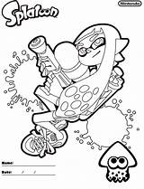 Splatoon Coloring Pages Printable Color Coloring4free 2021 Kids Bestcoloringpagesforkids Games Sheets Nintendo  Archive Print Game Girls Coloringonly Popular sketch template