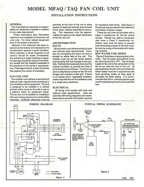 company air handler wiring diagram collection