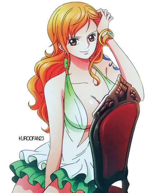 Nami Render By Kuroofan23 On Deviantart Nami One Piece Chica Anime