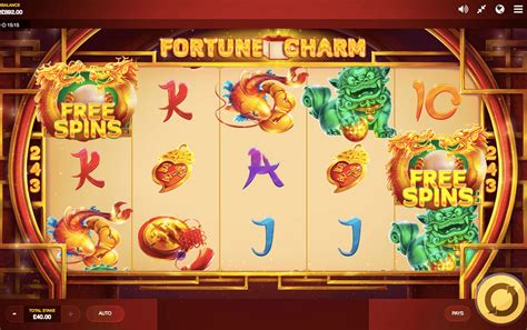 fortune charm slot machine  red tiger gaming casino slots
